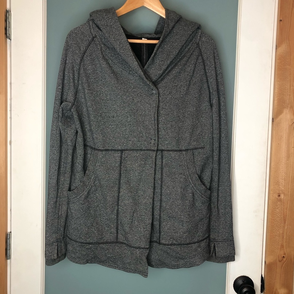 Lululemon French hooded terry jacket